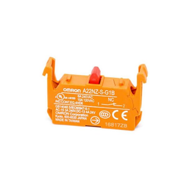 Bloco de contato Omron, 1NF - A22NZ-S-G1B