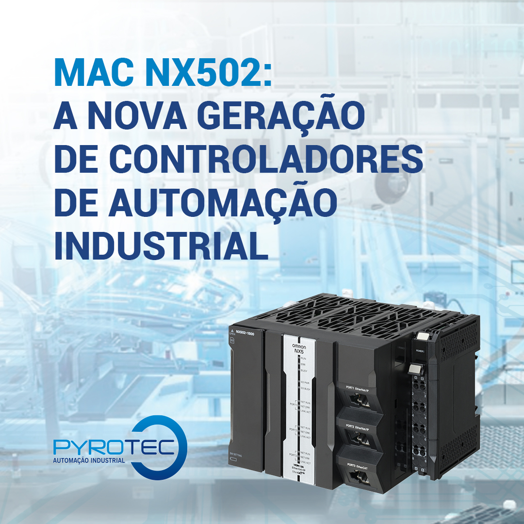 MAC NX502: A Nova Geração de Controladores de Automação Industrial